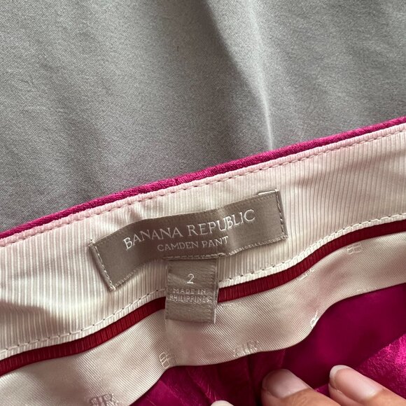 Banana Republic camden pant pink size 2 - Picture 7 of 9